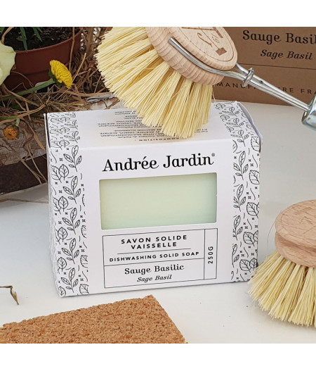 Savon solide vaisselle Andrée Jardin - maison green by ETHIQ