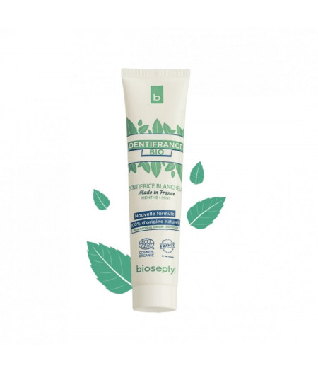 bio - dentifrice - menthe - made in France