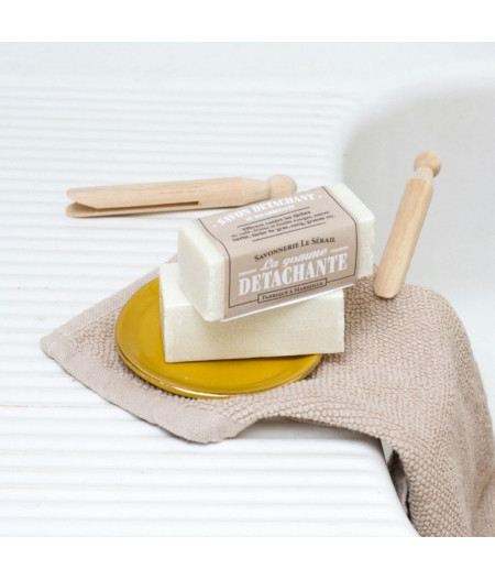 savon détachant bicarbonate - savon anti-tâches - linge - made in France