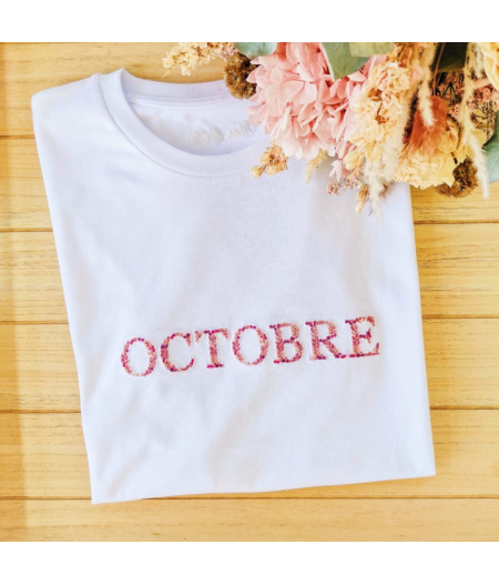t-shirt - octobre