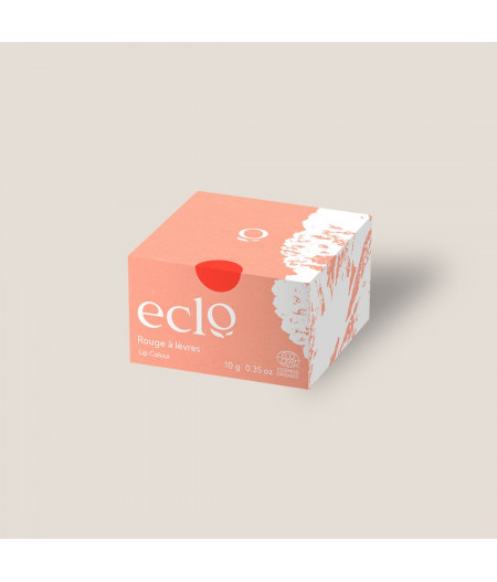 Packaging rouge à lèvres eco-conçu - Maquillage naturel Eclo