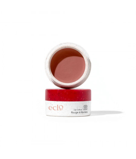 Rouge à lèvres en pot éco-responsable - Maquillage naturel Eclo