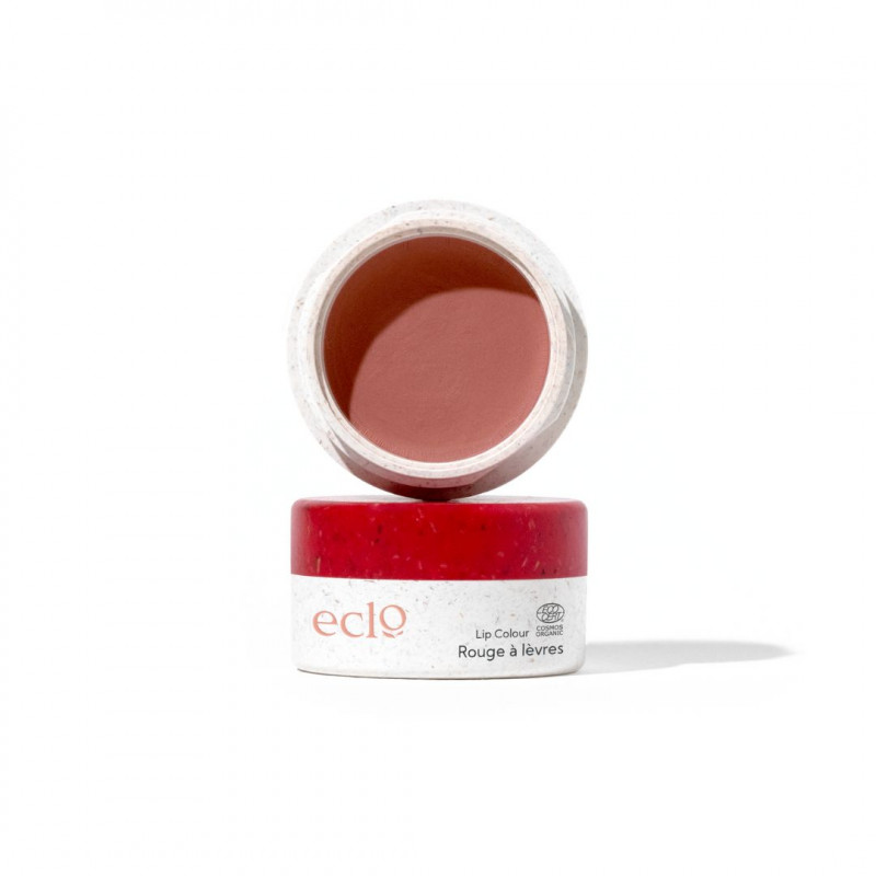Rouge à lèvres en pot éco-responsable - Maquillage naturel Eclo
