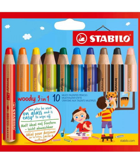 10 crayons Stabilo Ma Cabane À Rêves