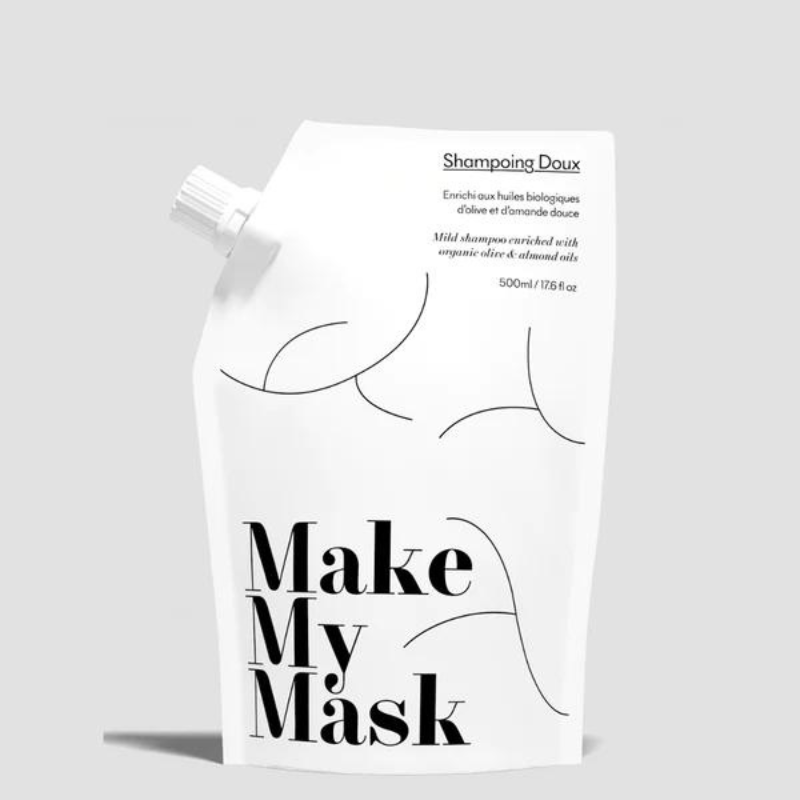 Eco-Recharge Shampoing Doux - MakeMyMask - Made In France