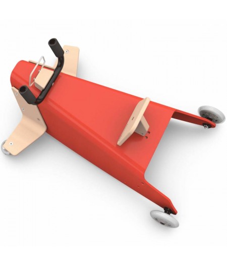 Porteur avion - 2 jouets en 1 ROUGE