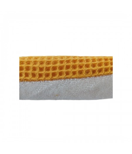 éponge lavable jaune - made in france