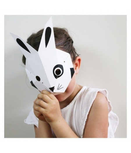 Kit créatif masque lapin - Pirouette cacahouete