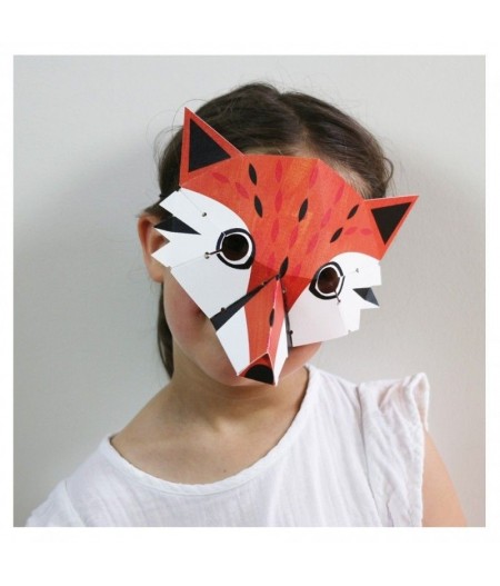Kit créatif masque renard - Pirouette cacahouete