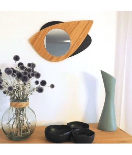 Miroir en bois - Fabrication françaises