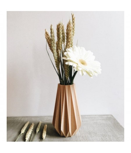 Vase Origami pour fleurs séchées - Écoresponsable et made in france - cadeau fête des mères