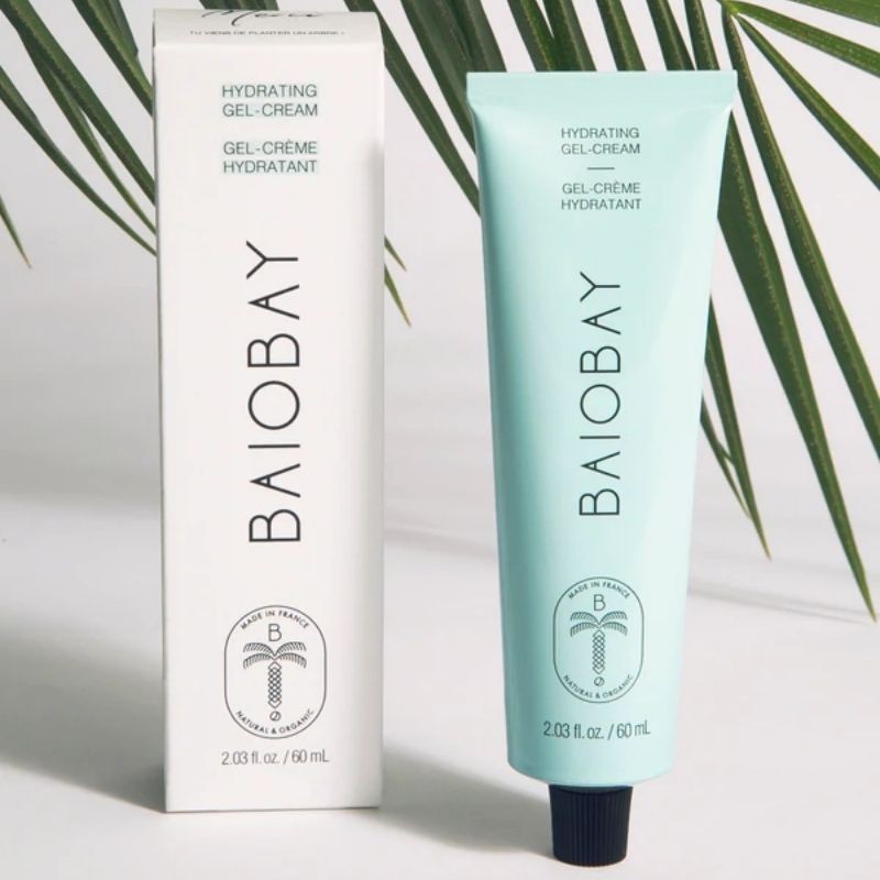 Gel Crème Hydratant Visage 100% naturel - cosmétique bio et végan Baiobay