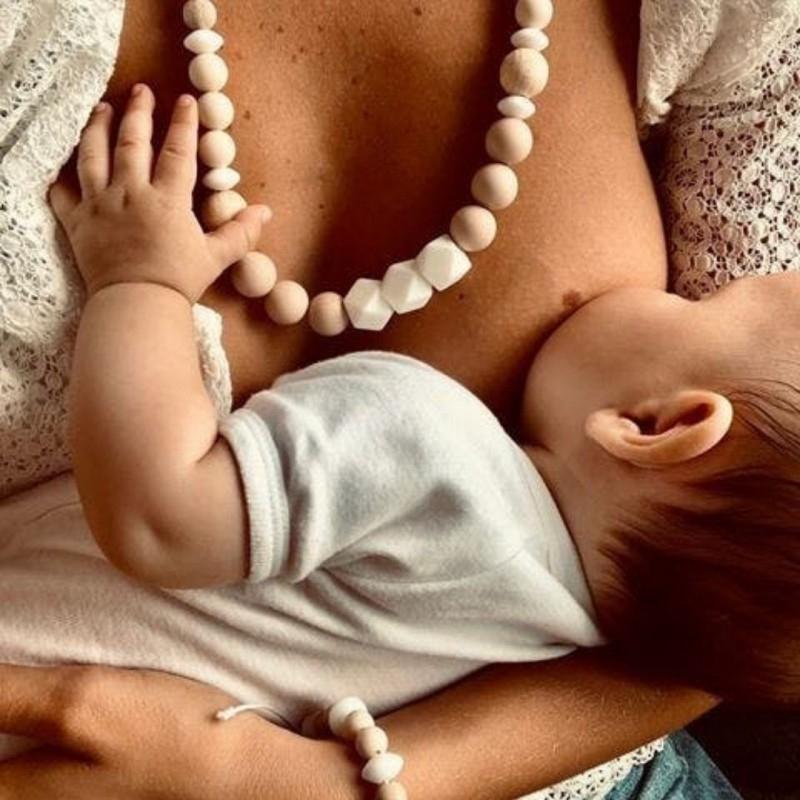 bijou pour maman améliore la dextérité bébé produit fait main français